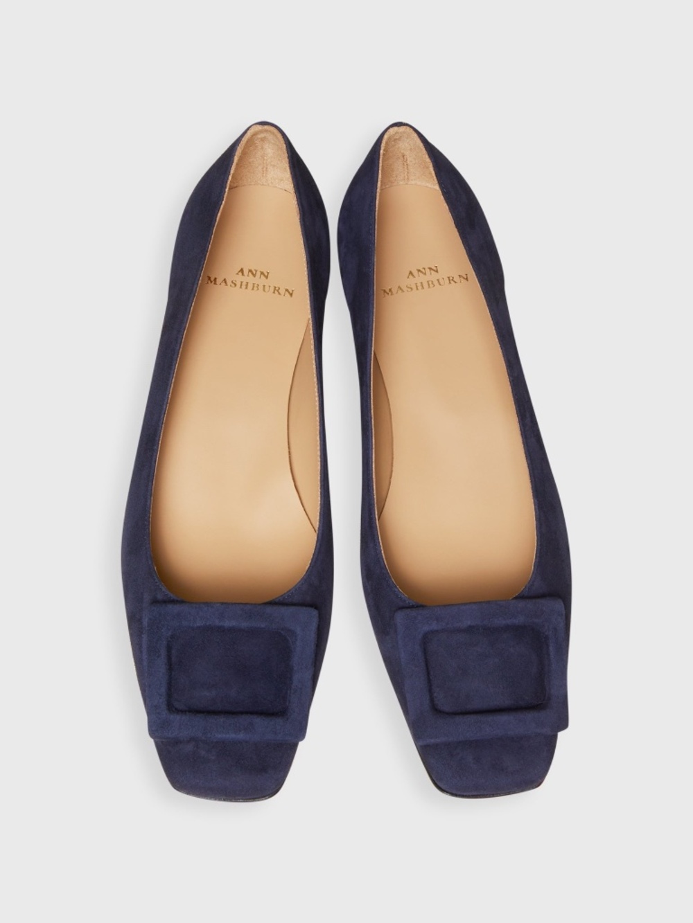 ANN MASHBURN VERY POPULAR SUEDE BUCKLE SHOES